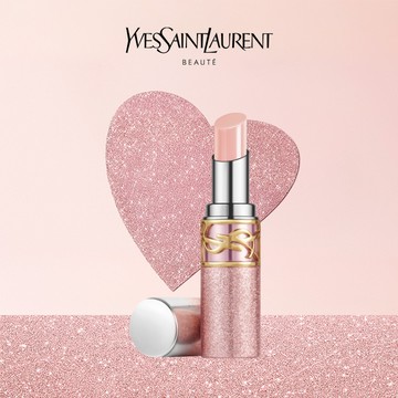 🔜快速出貨【YSL】獨家首賣⚡粉銀燦光限定💖 情挑誘光蜜唇膏 2｜高調閃耀 滋潤裸粉｜生日禮物｜2026 YSL情人節限定彩妝