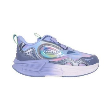 DIADORA 女中童幻彩轉扣避震跑鞋-超寬楦-旋轉扣 運動 休閒 童鞋