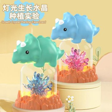 兒童手工diy水晶種植科學小實驗水晶生長魔法樹科學實驗玩具擺件