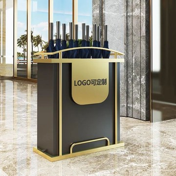 免運 開立統編 傘架/傘桶 商用雨傘架酒店大堂售樓部放傘的桶銀行門口收納神器架子落地傘筒42-LPS 快速出貨