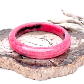 桃語。手鐲 細品歲月 人緣 轉運 療癒 I 薔薇輝 櫻花雨 55.5mm I