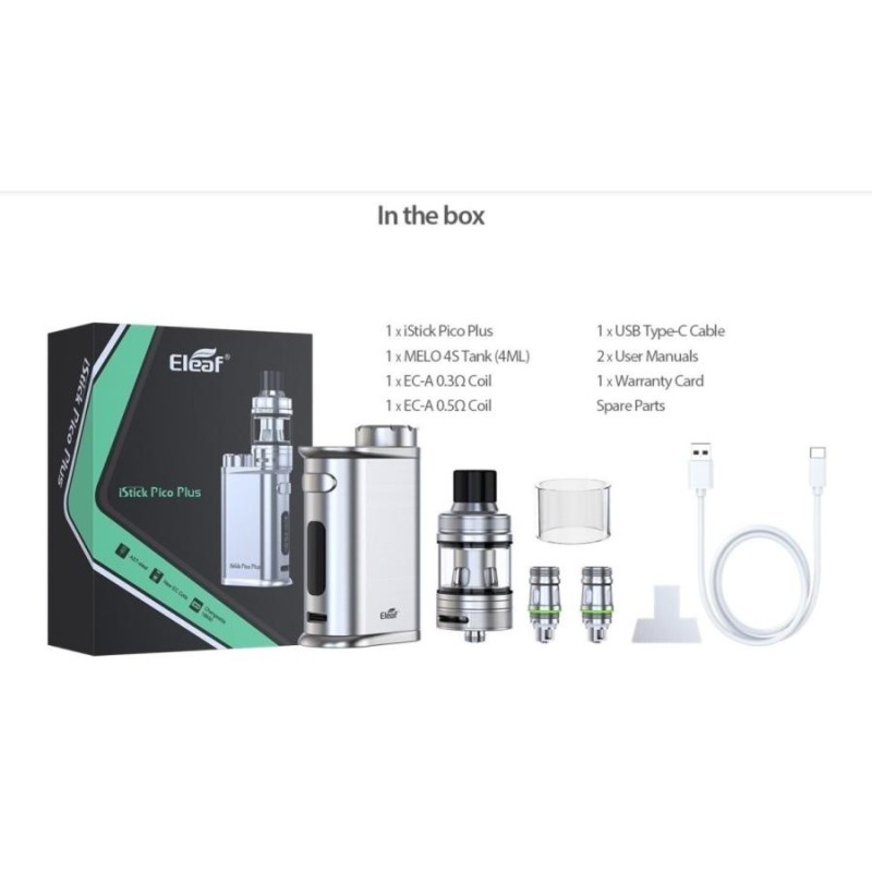 Eleaf iStick Pico Plus 75W Melo 4S タンクセット/アイスティックピコ