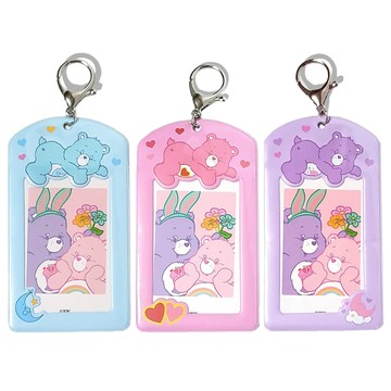 辦公配件 彩虹熊 CareBears 相框鑰匙圈 吊飾