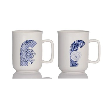 乾唐軒活瓷 | 英文字母馬克杯 / 字母F / 2色 400ml