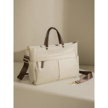 14寸筆記本電腦包大容量手提單肩斜挎托特包女通勤商務公文包女士