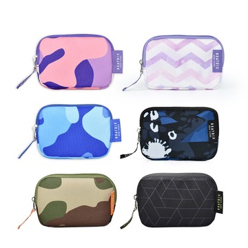 美國 BEATRIX NEW YORK 防潑水卡片零錢包 - 迷彩綠