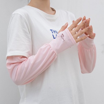 防曬袖套女士防紫外線夏騎行薄款新款手套寬松版冰絲手袖護臂