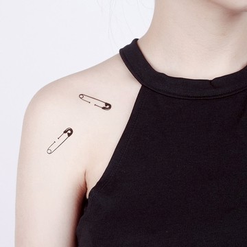 Surprise Tattoos / 安全別針 刺青 紋身貼紙