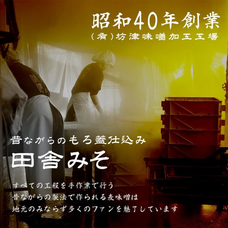 坊津味噌加工工場 麦みそ 2kg