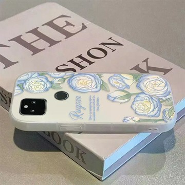 花朵玫瑰適用GooglePixel10Pro手機殼7/9/8pro卡通pixel10氣囊10ProXL保護套