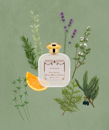 新年限定【Santa Maria Novella】POT POURRI 秘方撲撲莉香水 (50ml) + 品牌石榴紅包袋