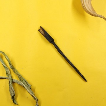 手工孤品原創新中式漢服古樸自然肌理雕刻痕紫光檀木頭木質發簪子