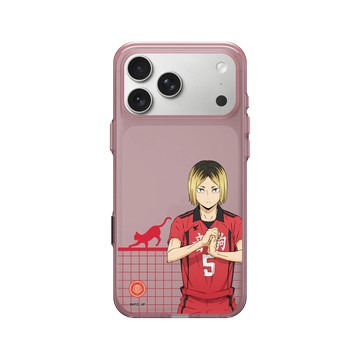 iPhone 17 Pro Max Clear (相機按鈕) 晶醺玫 - 排球少年 Haikyu!! - 球場上的研磨