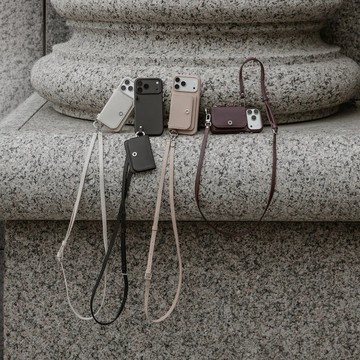iPhone 18 Pouch M 錢包磁吸掛繩手機殼