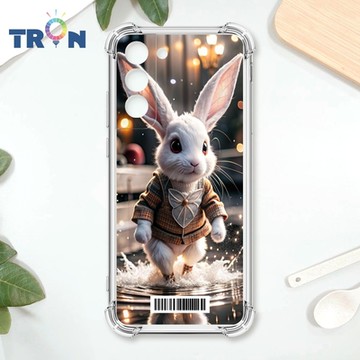 TRON 三星 S22 PLUS 湖面上的動物們 四角防摔載具殼 軟殼 手機殼