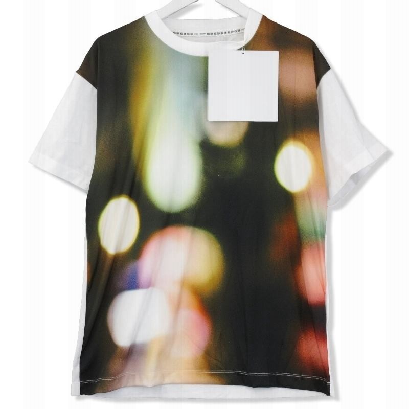 Tシャツ・カットソー FUMITO GANRYU FU3-CU-15 #1 LEAVES PRINT T-SHIRT 未使用 FUMITO GANRYU フミトガンリュウ LEAVES PRINT T-SHIRT