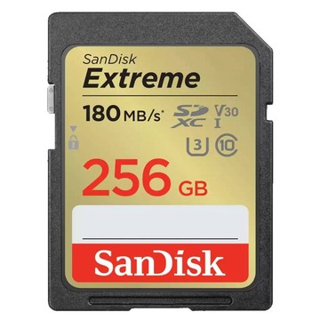 SanDisk Extreme 256G SDXC UHS-I記憶卡 讀170MB 寫80MB (原廠 有限永久保固)