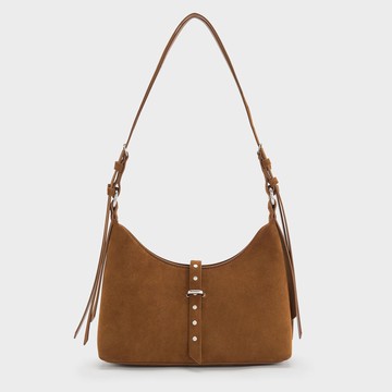 Lark 麂皮肩背包