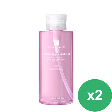 【EILEEN GRACE 妍霓絲】積雪草彈潤卸妝水500ML*2瓶