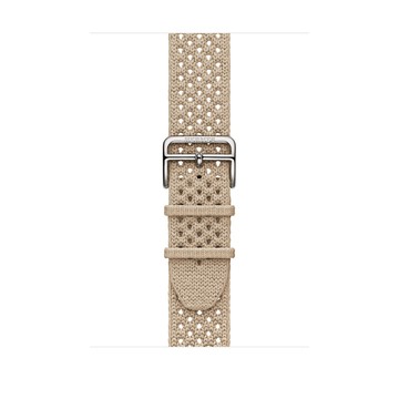 Apple Watch Hermès - 46 公釐 Argile 黏土色 Néo Tricot 錶帶
