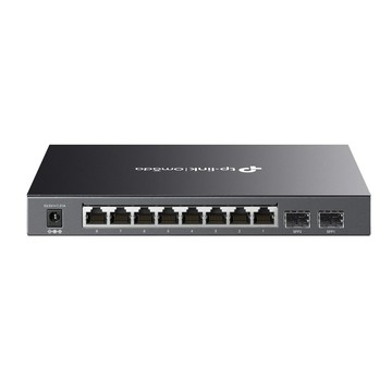 TP-Link [帝網KingNet]  Omada 10 埠 Gigabit 智慧型交換器 (含 8 埠 PoE+) TL-SG2210P