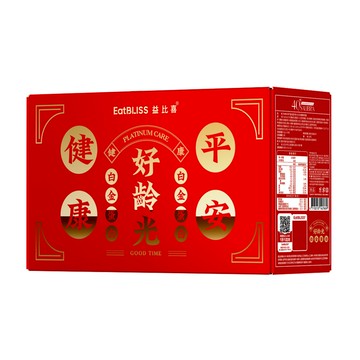 Eat BLISS 益比喜 好齡光白金蛋白紅色禮盒  30包  1盒