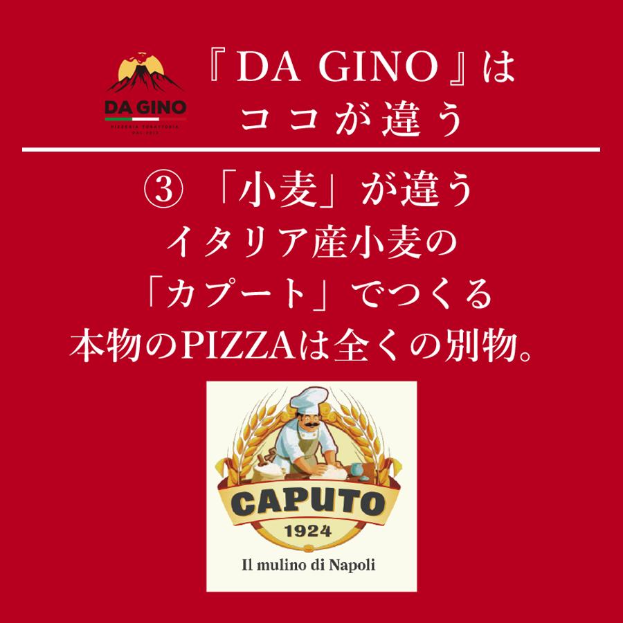 ピザ　冷凍　ミシュラン掲載店　DA GINO　４種 セット