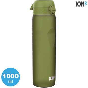 ION8 Extra Large 運動休閒水壺 I8RF1000 / Khaki Green卡其綠 (收納扣環) 1000ml