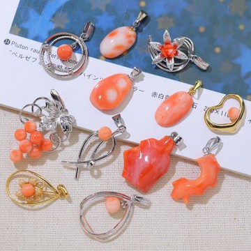 vintage中古日本回流飾品 寶石吊墜 鎖骨鏈項墜 孤品小眾