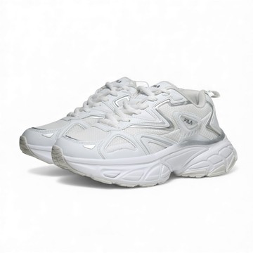 FILA 休閒鞋 白銀 厚底 復古 老爹鞋 女 5C933Z110