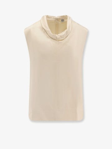 Viscose high neck top - TOTEME - gender_Woman