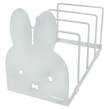 miffy 米飛 鐵製盤架  灰色  1個