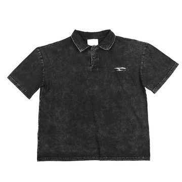 ò Line |  Bròken pòlò T -DIRTY BLACK