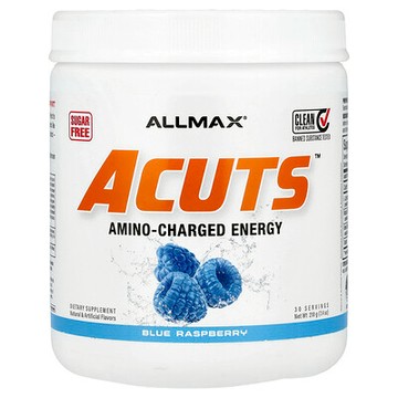 ALLMAX, ACUTS 氨基酸能量飲品，藍樹莓味，7.4 盎司（210 克）