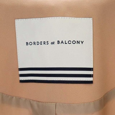 BORDERS at BALCONY ラッフルヘムコート-