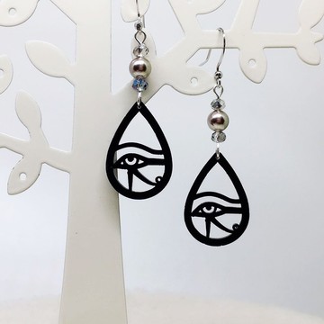 FOX Garden-BELIEVE 荷魯斯之眼/真知之眼/埃及之眼 耳環