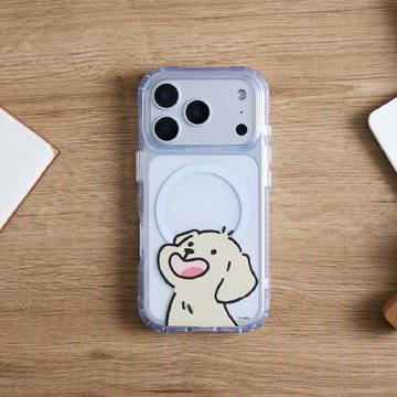 勒狗眼裡都是你抗黃防摔MagSafe iPhone手機殼-勒狗款