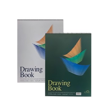 Gloria 直式素描本 顏色隨機 適合繪畫速寫  2本  15張  4開