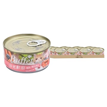 MR.BAR 時光鮮廚 紅肉貓餐罐  鮪魚 + 蟹肉  170g  48罐