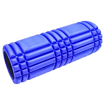LOTUS EVA 瑜珈滾筒 平均舒緩深層肌肉 運動後放鬆  直徑11 x 33cm  藍色  直徑11 x 33 x 14cm  1個