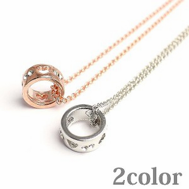 ハートを象ったエタニティリングネックレス レディースネックレス Necklace Spst027 送料無料 通販 Lineポイント最大1 0 Get Lineショッピング