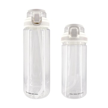 伴佳家 抑菌彈蓋水壺 580ml 946ml｜一鍵彈蓋 喝水更暢快 可直飲 可吸管
