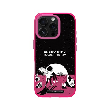 iPhone 16 Pro Clear 粉漾桃 - 瑞克和莫蒂 Rick and Morty - Every Rick Needs a Morty