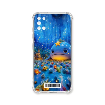 A系列(其他) 殼 TRON 三星 A31 奇幻大鯨魚  載具 四角防摔殼 手機殼