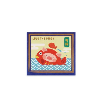 MASKfolio S 口罩套LuLu The Piggy-Prosperity年年有餘