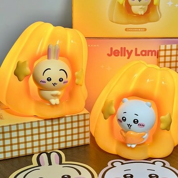 【預購】新年獨家/新年快樂  iSNEAKERS｜Chiikawa 吉伊卡哇 果凍燈 氛圍小夜燈 拍拍燈 禮盒 吉伊 烏薩奇