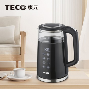 teco 東元智能溫控玻璃電熱快煮壺/電水壺(xyfyk1704b-b)