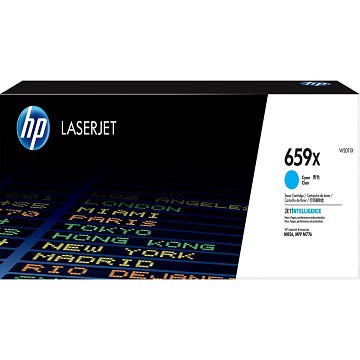 HP W2011X/2011/2011X/659X 原廠高容量藍色碳粉匣HP Color LaserJet Enterprise M856dn/M856x