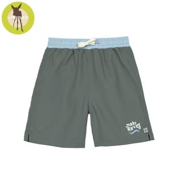 德國Lassig-幼童抗UV游泳海灘褲-暮夜綠