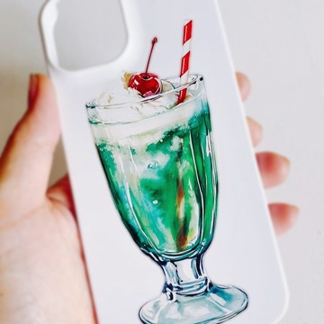 奶油蘇打 iPhone 14 手機殼假糖果